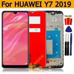 6.26'' For Huawei Y7 2019 LCD Display Touch Screen Digitizer Assembly for huawei Y7 2019 DUB-LX1 DUB-LX3 LCD Replacement Parts