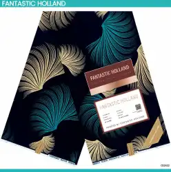 Legendary Elegance: Original Fantastic Holland Veritable Block Prints – Premium Atamfa Turmi Dashiki Fabric for Elite African Fashion