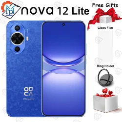 Original Huawei Nova 12 Lite Phone 6.7 Inches OLED 120Hz Screen Snapdragon 778G HarmonyOS 4.0 Battery 4500mAh Smartphone