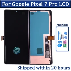 6.7'' AMOLED For Google Pixel 7 Pro LCD Display Touch Panel Screen Digitizer For Google Pixel 7Pro GP4BC GE2AE GFE4J LCD