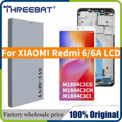 5.45'' Original Pantalla For Xiaomi Redmi 6 LCD Touch Screen Digitizer Assembly Replacement Part For Redmi 6A M1804C3CG Display
