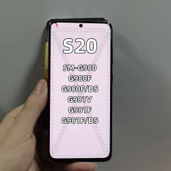 AMOLED For SAMSUNG Galaxy S20 G980 Display Touch Screen Digitizer Component For s20 SM-G980F/DS G981F LCD Display,With frame