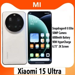 Xiaomi 15 Ultra Smartphone 6.73” Screen Snapdragon 8 Elite 90W HyperCharge 120Hz 6000mAh Battery 200MP Camera CN Version