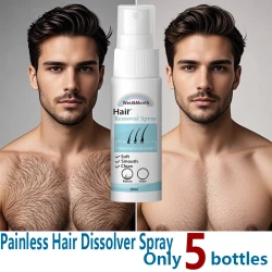 Eliminates Body Hair Spray Permanent Hair Removal  Safe for legs arms underarms and bikini area Moisturizing Slower Regrowth