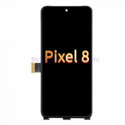 Original For Google Pixel 8 GKWS6 G9BQD AMOLED Display Touch Screen Digitizer Frame