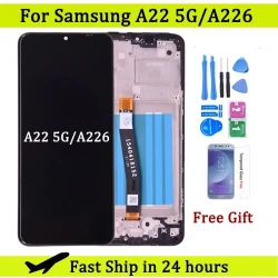For Samsung A22 5G LCD Display Touch Screen Digitizer Assembly Replacement For A226 A226B SM-A226B/DSN Display