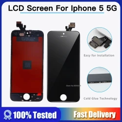AAA Quality LCD Display For Iphone 5G Touch Screen For iphone 5 A1428 A1429 A1442 lcd Replacement OEM Digitizer Assembly Screen