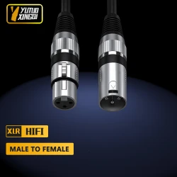 XLR Male To Female Audio Output Input Cable KTV Sound Microphone XLR Male To Female XLR Microphone Cable 0.5m 1m 1.5m 2m 3m 5m