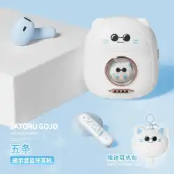 Gojo Satoru Wireless Headphone Game Anime Gift Cute HIFI Bluetooth5.3 Headset Cosplay Active Noise Cancellation Earbud