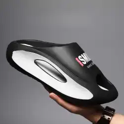Men's Slippers EVA Slippers New Summer Casual Male Beach Shoes Fashion Soft Non-Slip Slipper Platform Slip-On Slippers for Men