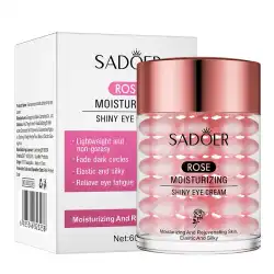 SADOER Rose Eye Cream Anti Dark Circles Removal Eye Bags Firming Moisturizing Beauty Eyes Creams Skin Care Products