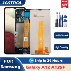 NEW LCD For Samsung Galaxy A12 LCD A125F SM-A125F A125 Display Touch Screen Digitizer For Samsung A12 Screen Replacement
