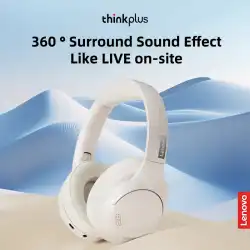 Lenovo Th46 Wireless Bluetooth 5.4 Headphones Scalable Headset Hd Calling ANC Active Noise Reduction Earbuds 400mAh Battery Life