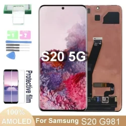 6.2" AMOLED LCD For Samsung Galaxy S20 5G LCD G981F G981F/DS G981B/DS G980 Display Touch Screen Digitizer Replacement