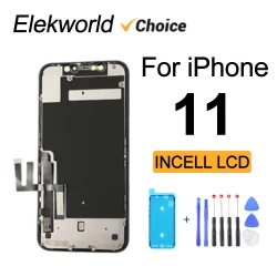 Elekworld Best Choice incell LCD for iPhone 11 Display Screen With 3D Touch Digitizer  Assembly No Dead Pixel Replacement