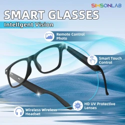 NEW Wireless Bluetooth Call Smart Glasses Men Women Music Player TWS Eyeglasses UV Protection Sunglasses Waterproof Gift 2025