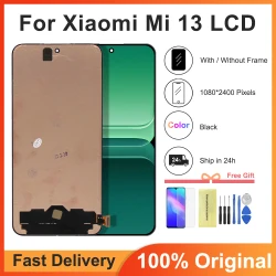 6.36''Original For Xiaomi Mi 13 LCD Display Touch Screen Digitizer Assembly Replacement For Xiaomi 13 2211133C Screen With Frame