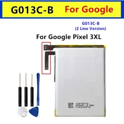 High quality G013C-B Mobile Phone Replacement Battery 3450mAh For HTC Google Pixel 3XL Pixel 3 XL 3 Batteries + Free Tools