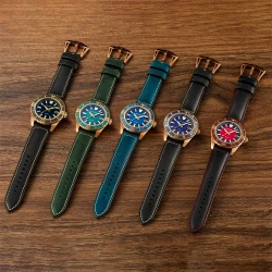 Aquatrident Field Watch Bronze CUSN8 Automatic Mechanical Watch 200M Waterproof Clock Swiss Luminous Military Retro Watch Men's