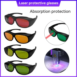 190-2000nm 10600nm OD6 laser protection glasses CO2 gafas laser protección Protection Goggles  Safety Laser Glasses Goggles