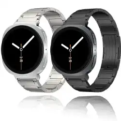 Titanium Metal Strap for Samsung Galaxy Watch 8 40mm 44mm/Classic 46mm Stainless Steel Band for Galaxy Watch 8 Ultra 47mm Correa