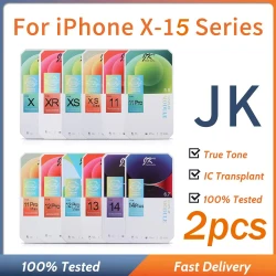 2 Pcs JK Incell hard soft oled For iPhone X XR XS MAX 11 12 12 Pro MAX LCD Display For IPhone13 14 plus 15ProMAX 16 OLED Screen