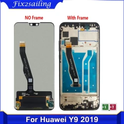 6.5'' Display Replacement For Huawei Y9 2019 JKM-LX1 JKM-LX2 LCD Display Touch Screen Digitizer For Huawei Enjoy 9 Plus Screen