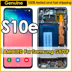 OEM AMOLED For Samsung Galaxy S10e G970FU G970F, G970U, Display LCD Touch Screen Digitizer Assembly Replacement Repair