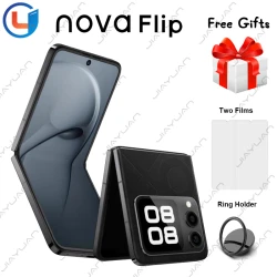 Original Huawei Nova Flip Foldable Phone 6.94 Inches 120Hz Screen HarmonyOS 4.2 Camera 50MP 66W Wired NFC Smartphone