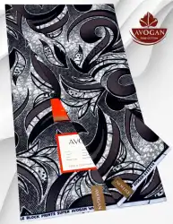 The Cotton King: Authentic Avogan Pure Cotton Veritable Block Prints – Premium Atamfa Turmi for Superior African Men & Women’s Garments
