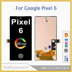 For Google Pixel 6 6.4''For AMOLED Google Pixel 6 GB7N6 G9S9B16 G9S9B LCD Display Touch Screen Digitizer Assembly Replacement