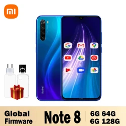 Original  Xiaomi Redmi Note 8 Smartphone Snapdragon 665 48MP 4000mAh 18W Fast Charge Used phone