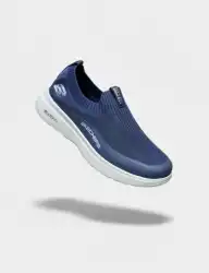 Skechers GoWalk Slip-On Sneakers - Navy Blue