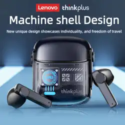 Lenovo LP53 Wireless Bluetooth 5.4 Earphones Mechanical Design Gamer Headset TWS Noise Reduction Sports Earbuds Long Standby New