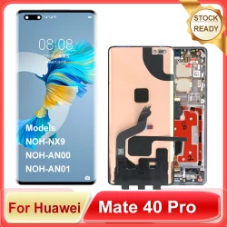 Original 6.76'' OLED For Huawei Mate 40 Pro Display Touch Screen Digitizer Assembly For Mate40 Pro LCD Replacement Parts