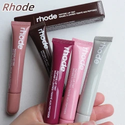 RHODE Pocket Blush Stick Lip Gloss And Cheek Hydrating Stick Natural Rouge Powder Blush Cream Lipstick Cheek Easy To Apply Color