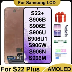6.6" Super AMOLED S22+ S9060 LCD Screen For Samsung Galaxy S22 Plus S906 S906B S906U LCD Display Touch Screen Digitizer Assembly