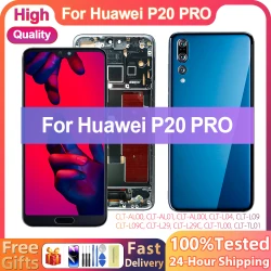 6.1"NEW Display For Huawei P20 Pro LCD Touch Screen Digitizer Assembly Display Panel With Frame CLT-L29 CLT-L09 CLT-L04 Screen