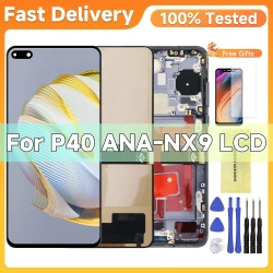 6.1''For HUAWEI P40 Tested ANA-AN00 ANA-TN00 ANA-NX9 ANA-LX4 LCD Display Touch Screen Digitizer Assembly Replacement
