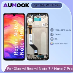LCD Screen Display For Xiaomi Redmi Note 7 Note 7 Pro LCD Display Touch Screen Digitizer Assembly M1901F7G M1901F7S Repair Parts
