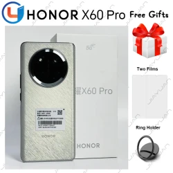 Original HONOR X60 Pro 5G Mobile Phone 6.78" AMOLED Display Snapdragon 6 Gen 1 Camera 108MP Battery 6600mAh GMS Smartphone