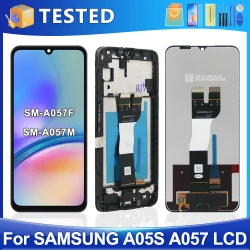 OEM 6.7''A05S For Samsung For A057 A057F A057F/DS A057M A057G LCD Display Touch Screen Digitizer Assembly Replacement