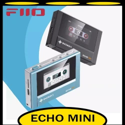Fiio Snowsky Echo Mini Wireless Bluetooth Mp3 Mini Walkman 8GB Custom Support Dsd Retro Portable Bluetooth Player Music Gift Man
