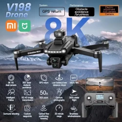 Xiaomi MIJIA V198GPS Drone ESC 8K HD Profesional  Brushless Laser obstacle avoidance Aerial Optical Foldable Quadcopter Dron New