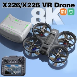 New Xiaomi Drone X226/X226VR Drones 8K Profession HD Wide Angle Camera WiFi FPV RC Helicopter Large Screen Foldable Quadcopter