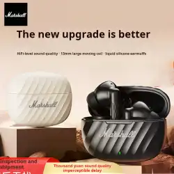 Marshall Bluetooth Headset In-Ear Wireless Sport Headphones HiFi Stereo Earphone With Mic Earbuds For for Android and Apple
