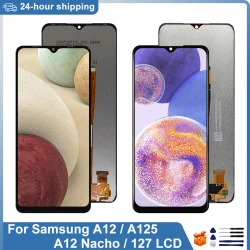 6.5” For Samsung Galaxy A12 Display SM-A125F/DSN LCD Touch Screen Digitizer For Galaxy A12 Nacho LCD SM-A127F/DSN SM-A127M