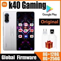 Original Smartphone Global ROM Xiaomi Redmi K40 Gaming Android 11 MIUI 12.5 Octa Core 67W Fast Charging 5G cellphone