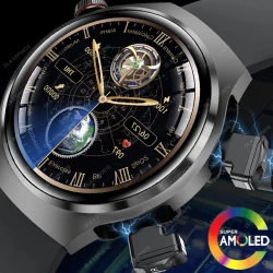 2 In 1 Smartwatch With Headphones TWS Earphone NFC GPS Tracker BT Calls IP68 Waterproof Sports Fitness Smart Watch Men 2025 New