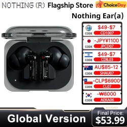 Global Version Nothing Ear (a) Bluetooth Earphone  45dB Active Noise Cancelling ANC Dynamic 42.5 hours listening Fashion Design
